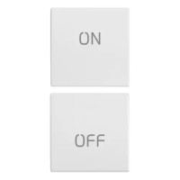 Vimar Две клавиши 1М для автоматизации, ON/OFF, белые, 20751.1.B Vimar Две клавиши 1М для автоматизации, ON/OFF, белые, 20751.1.B