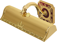 FD1023ROEN Fede Светильник для картин (BIG SHADE) SMALTO ITALIANO, Ruby Red