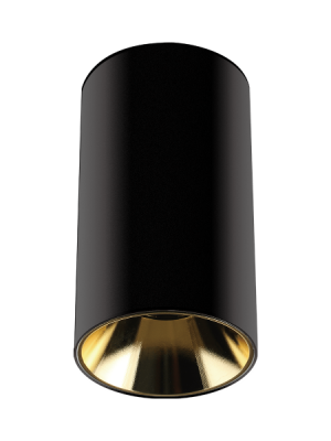 Jazzway PDL-R 14080 GU10 BL/GL (Черный/золото) 230V IP20, 5031364