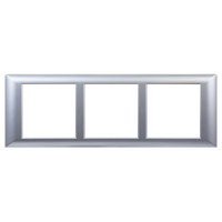 4404916 - ДКС Рамка-суппорт "Avanti" для "In-liner Front",  серебристый металлик, 6модулей