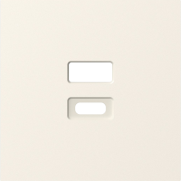 Donel A07 матовый кремовый накладка для розеток USB, серия DB, DE28631