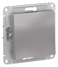 ATN000311 - ATLASDESIGN 1-клавишный ВЫКЛЮЧАТЕЛЬ, сх.1, 10АХ, механизм, АЛЮМИНИЙ, Systeme Electric