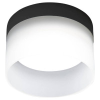 Светильник потолочный 12W, 230V, GX53, черный, HL453, Feron 41284