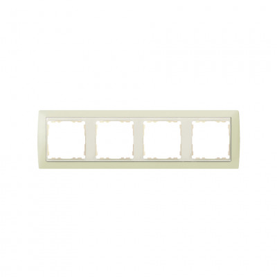 Simon S82 Рамка 4-ная, сл.кость, 82740-31
