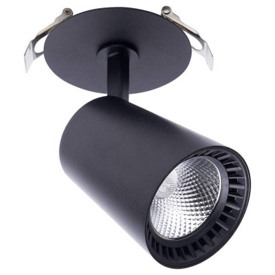 Светильник светодиодный 12W, 1080Lm, 4000К, 35 градусов, черный, AL181, Feron 41002