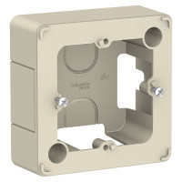 BLANCA С/У КОРОБКА ПОДЪЕМНАЯ с возможностью соедин. нескольких коробок, МОЛОЧНЫЙ