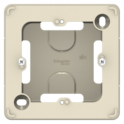 BLANCA С/У КОРОБКА ПОДЪЕМНАЯ с возможностью соедин. нескольких коробок, МОЛОЧНЫЙ