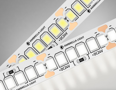 Светодиодная лента 24В 2835 120Led 10Вт/м 4500K IP20 5м, AMBRELLA LIGHT, GS3102