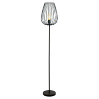 49474 Торшер NEWTOWN, 1x60W (E27), ?275, L235, H1595, сталь, черный