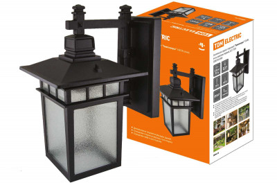 Светильник садово-парковый "Тамплиеры" 100 Вт, вниз, шагрень/черный, Е27, TDM Electric, SQ0330-0300