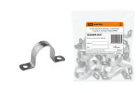 Скоба металлическая 2-х лапковая с внутр. d 8-9 мм (100шт) TDM Electric, SQ0409-0011 Скоба металлическая 2-х лапковая с внутр. d 8-9 мм (100шт) TDM Electric, SQ0409-0011