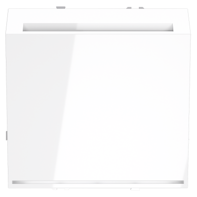 Выключатель встраиваемый VOLTUM S70 карточный 16А, (белый глянцевый), VLS010701