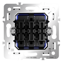 Механизм выключателя трехклавишного 10А, S70, VLS0301M