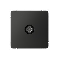 GAL001491 - ARTGALLERY TV РОЗЕТКА оконечная 1DB, механизм, БАЗАЛЬТ, Systeme Electric