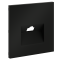 Накладка для розетки компьютерной RJ45 кат.6, S70 (черный матовый), VLS001308