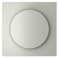 Накладка для светорегулятора поворотно-нажимного, S70 (сталь), VLS002005 Накладка для светорегулятора поворотно-нажимного, S70 (сталь), VLS002005