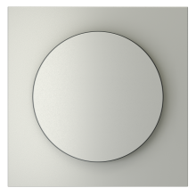 Накладка для светорегулятора поворотно-нажимного, S70 (сталь), VLS002005