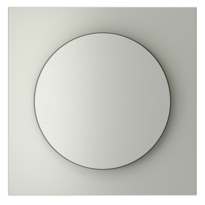 Накладка для светорегулятора поворотно-нажимного, S70 (сталь), VLS002005