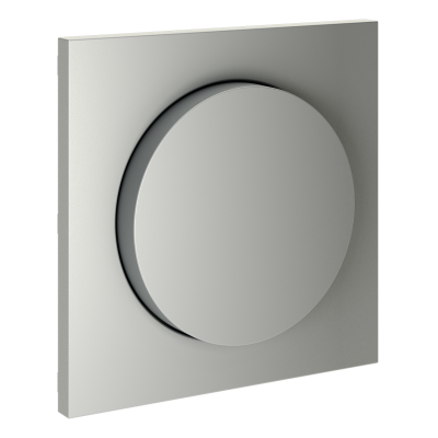 Накладка для светорегулятора поворотно-нажимного, S70 (сталь), VLS002005