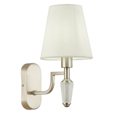 Evoluce SLE105501-01 Светильник настенный Никель/Белый E14 1*40W