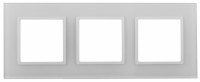 ЭРА 14-5103-01 Elegance Белый/бел Стекло Рамка 3-ая