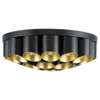 Lightstar 720227 (MX2095/22A) Люстра SIENA 22х40W G9 ЧЕРНЫЙ/ЗОЛОТО (в комплекте)