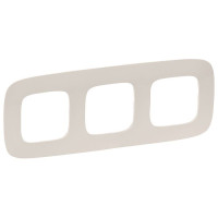 Legrand Valena ALLURE.Рамка "Слоновая кость".3-постовая универсальная, 754313 Legrand Valena ALLURE.Рамка "Слоновая кость".3-постовая универсальная, 754313