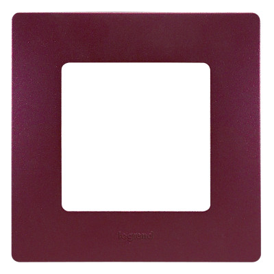 Legrand Рамка 1 пост - Legrand Etika - сливовый, 672561