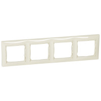 Legrand Рамка 4 поста - Legrand Valena - слоновая кость, 774354