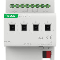 GVS ARCD-04/16.S Актуатор на 4 канала, 16А с измерением тока KNX Secure