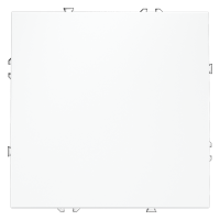 Выключатель встраиваемый VOLTUM S70 одноклавишный 10А, (белый матовый), VLS010102