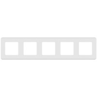 Legrand Рамка 5 постов - Legrand Inspiria - белый, 673970