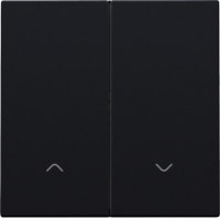 Niko Home Control Черный Накладка управления жалюзи, 161-31006