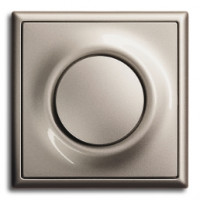 ABB Выключатель 1-клавишный, цвет - шампань-металлик,  серия Impus