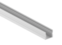 Donel,Накладной алюминиевый профиль,  17,2х14,5х2000. Цвет: Белый матовый, RAL9003,Серия:DN8ALE, DN18505RAL9003