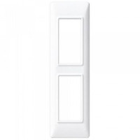 Vimar Накладка на 2 модуля для панелей, белая, 14667.01