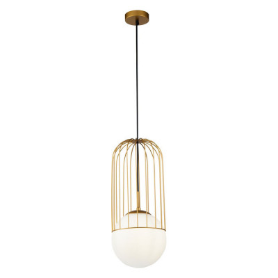 Maytoni Telford Подвесной светильник, цвет: Золото 1х40W E27