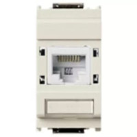 Vimar Розетка RJ45 R&M CAT 5E UTP T568A/B, белая, 16365.1.B