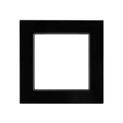 043787 - Рамка стеклянная FRM-GLARE-GS-1-BK (Arlight, -)