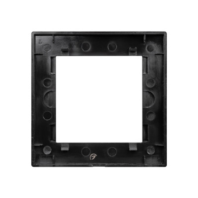 043787 - Рамка стеклянная FRM-GLARE-GS-1-BK (Arlight, -)