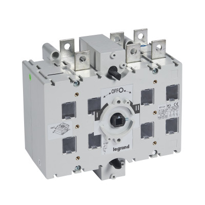 Legrand Перекидной выключатель-разъединитель DCX-M - 315 А - типоразмер 3 - 3П - винтовые зажимы, 431107