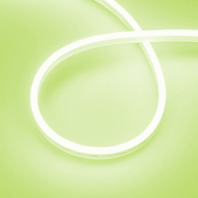Светодиодная лента герметичная AURORA-PS-A120-12x6mm 24V Lemon (10 W/m, IP65, 2835, 5m) (Arlight, -), 036681