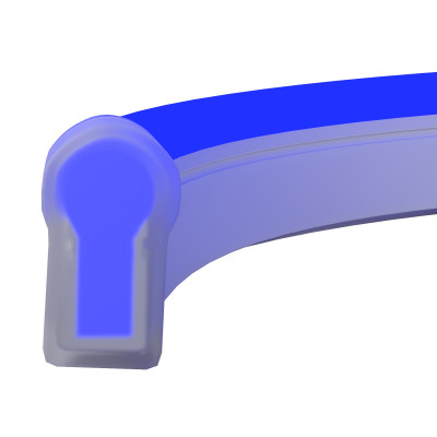 Maytoni Led Strip Гибкий неон 25x13 220В 8Вт/м Blue IP65 50м 201235, 201235