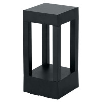 Светильник уличный светодиодный, 10W, AC/DC12-24V, 3000K, черный DH801, Feron 48449