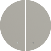 Donel D16 матовый кашемир Клавиша 2-я с подсветкой, DO28535