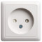 ХИТ О/У РОЗЕТКА без заземления со шторками 10А, 250В, БЕЛЫЙ. Россия