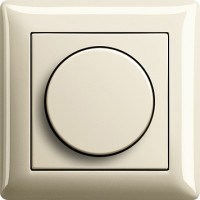 Gira Светорегулятор поворотный, глянцевый бежевый,  серия Standard