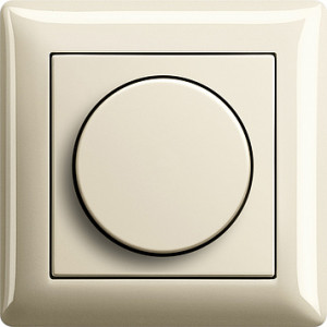 Gira Светорегулятор поворотный, глянцевый бежевый,  серия Standard