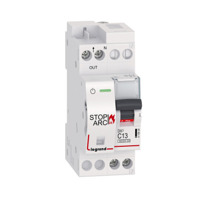 Legrand УЗДП DX3 Stop Arc 1P+N C13A 6000A (c авт. выключателем)