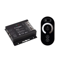 Диммер ARL-OVAL-DIM Black (12-24V, 3x10A, ПДУ Овал, RF, RJ45) (Arlight, IP20 Металл, 3 года), 027156 Диммер ARL-OVAL-DIM Black (12-24V, 3x10A, ПДУ Овал, RF, RJ45) (Arlight, IP20 Металл, 3 года), 027156